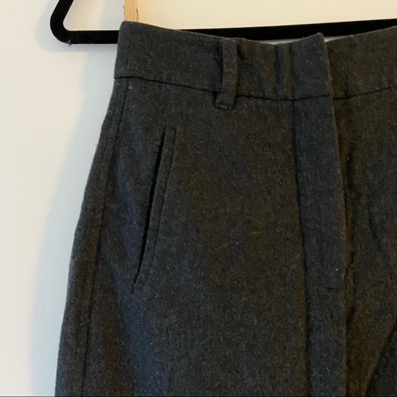 Aritzia Wilfred Grey Wool Blend Pants - Picture 3 of 6